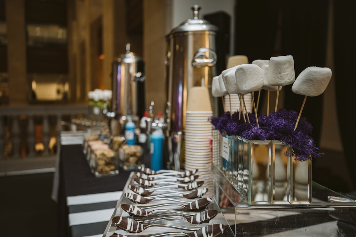 Hot cocoa station