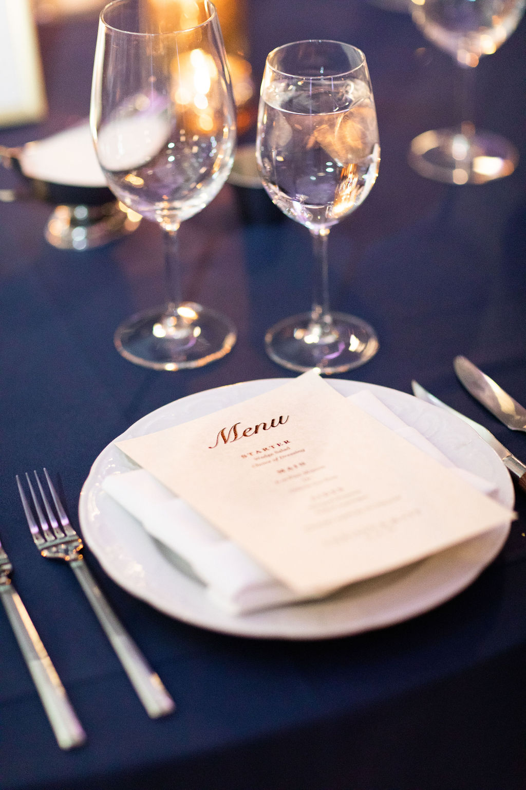 a table with wine glasses