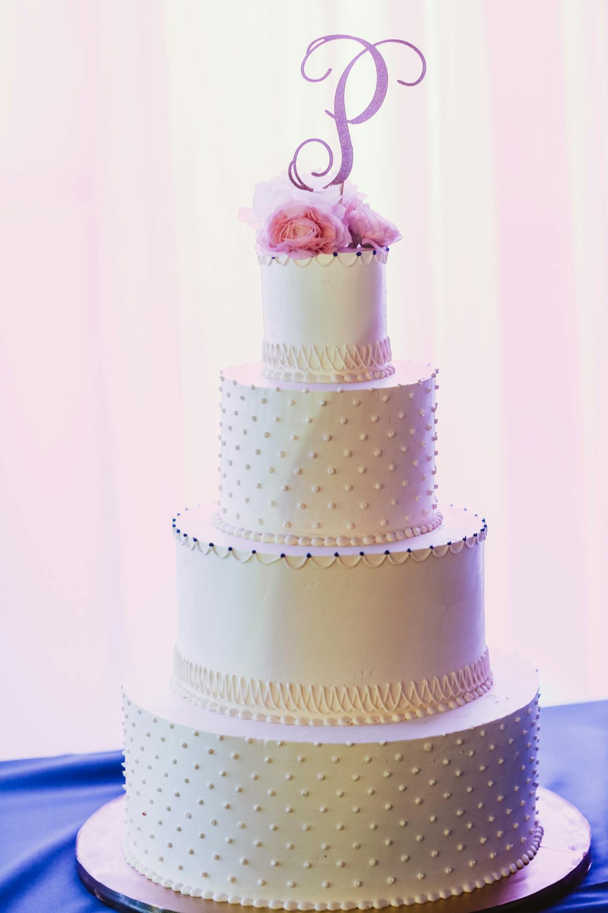 a wedding cake