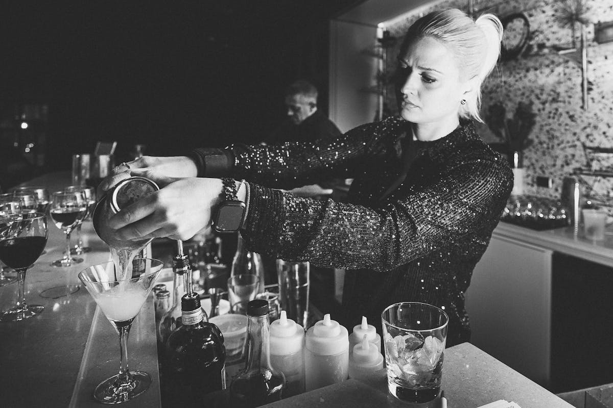 James Bond Casino Themed Holiday Party at a Large Historical Downtown Chicago Venue