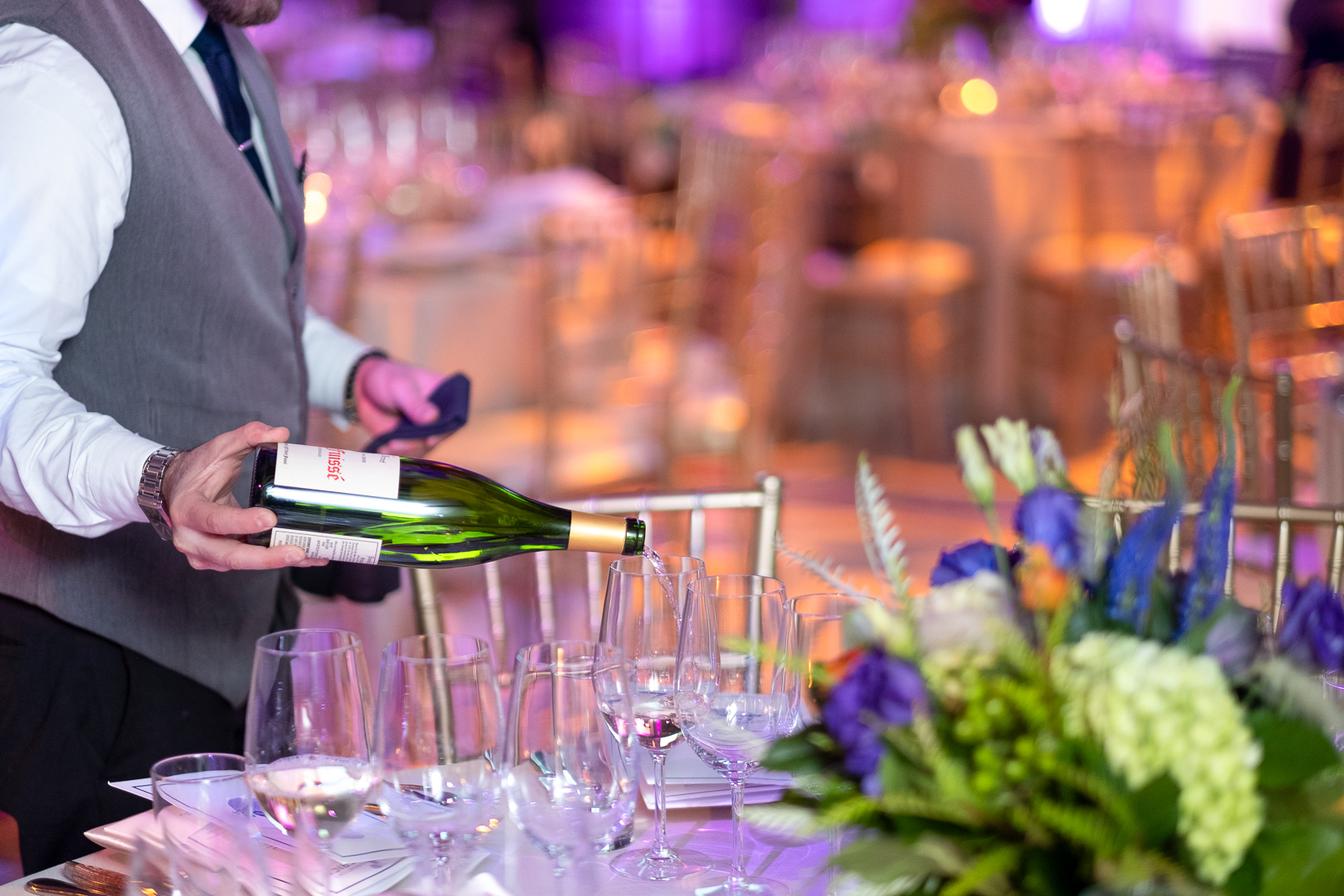 a person sitting at a table