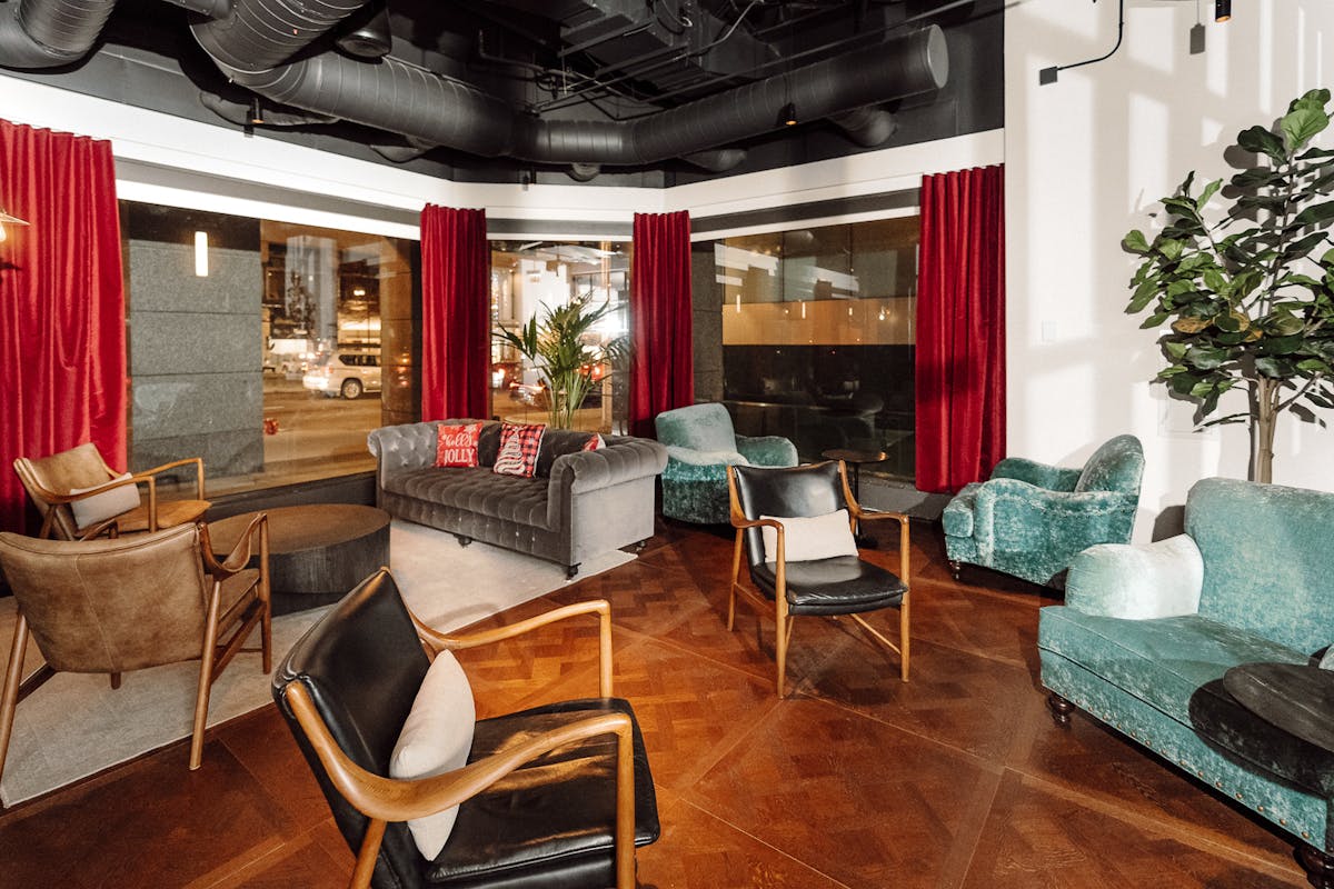 James Bond Casino Themed Holiday Party at a Large Historical Downtown Chicago Venue
