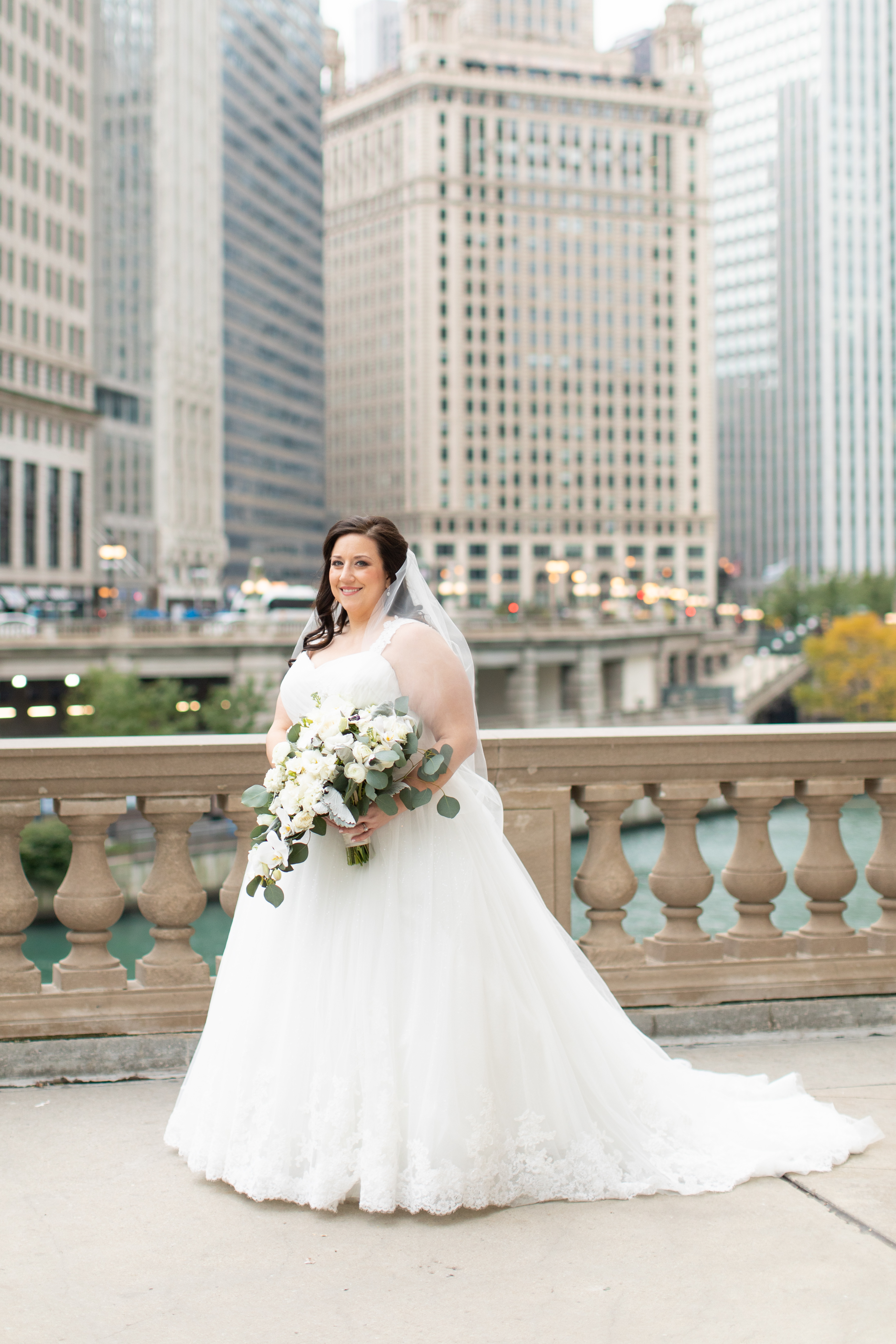 a person in a wedding dress