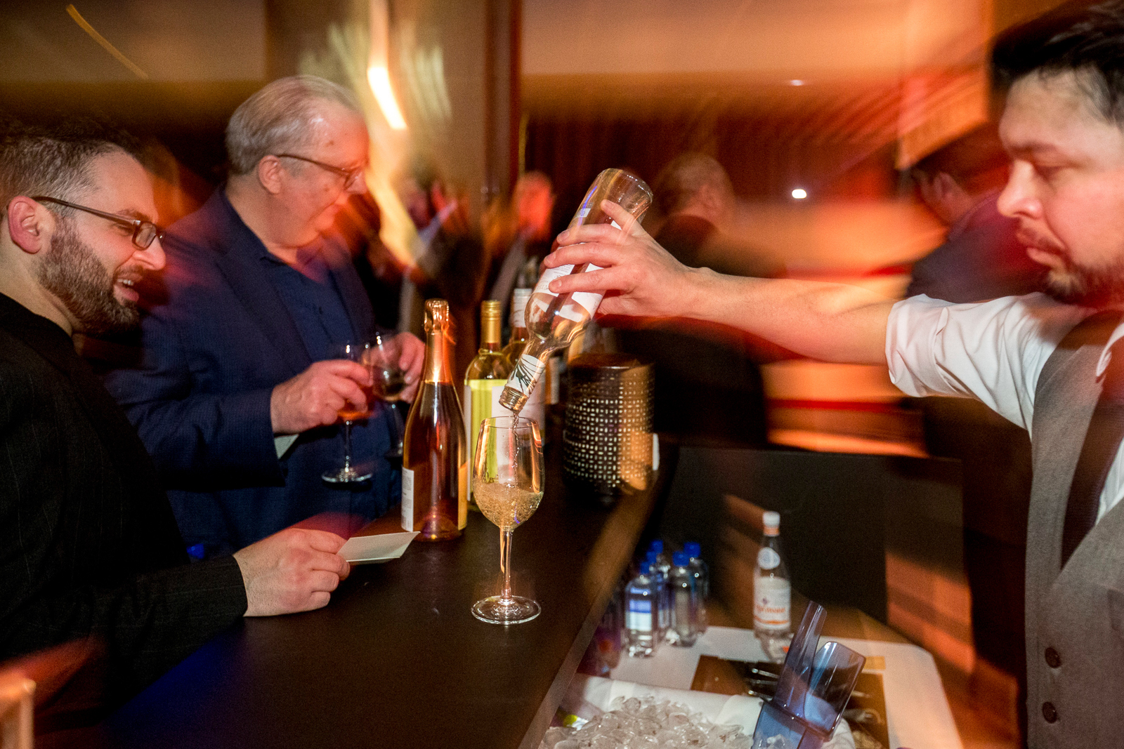 Colleagues at Somm Madness at a Downtown Chicago Historical Corporate Event Venue