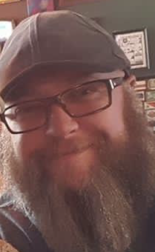 a man wearing glasses