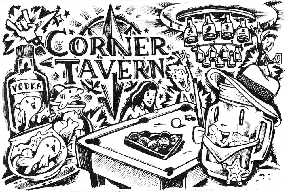 Corner Quarantine Coloring Book Atlanta S Corner Taverns Eat Drink Play Pool At Atlanta S Corner Taverns