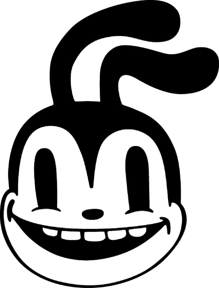a drawing of a cartoon face