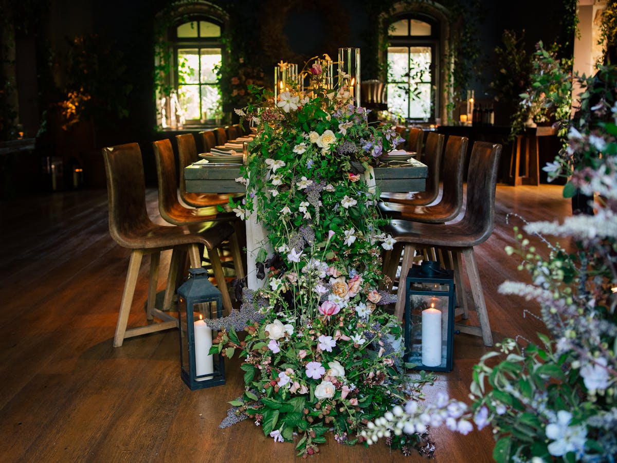 the sherry building flowers from let'er bloom