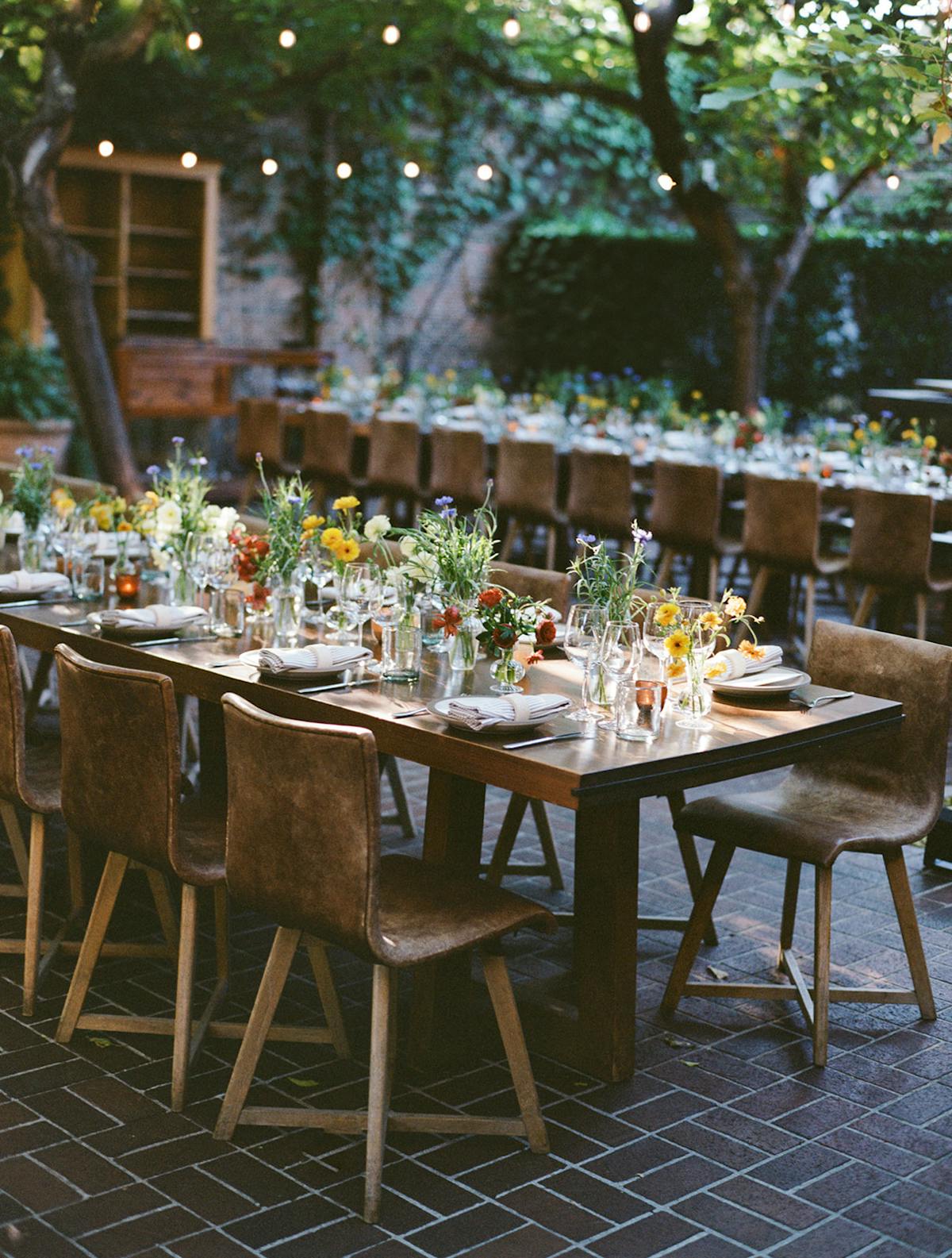 the charter oak rehearsal dinner with shannon leahy events