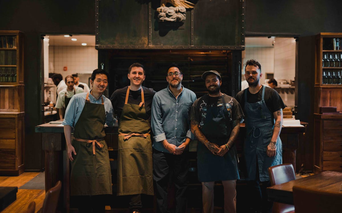 a group of chefs