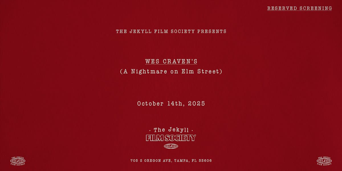 Jekyll Film Society Nightmare on Elm Street