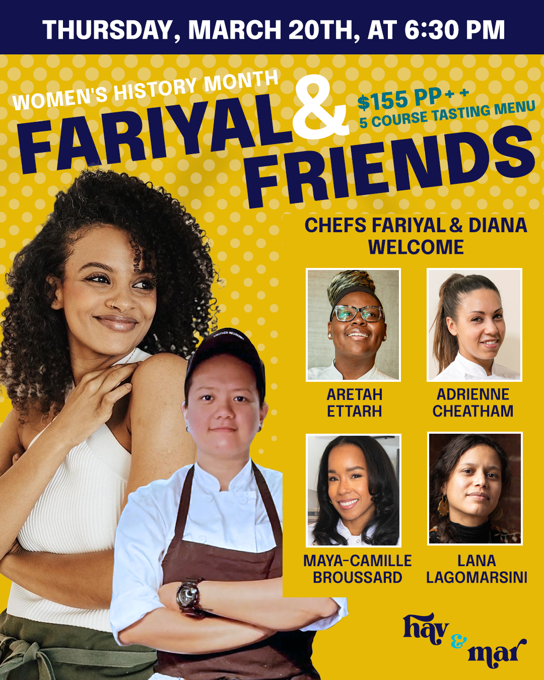 Maya-Camille Broussard et al. posing for the camera