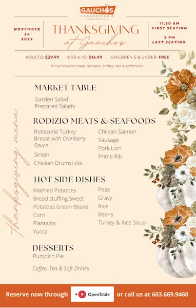 Unicoi lodge thanksgiving dinner 2024