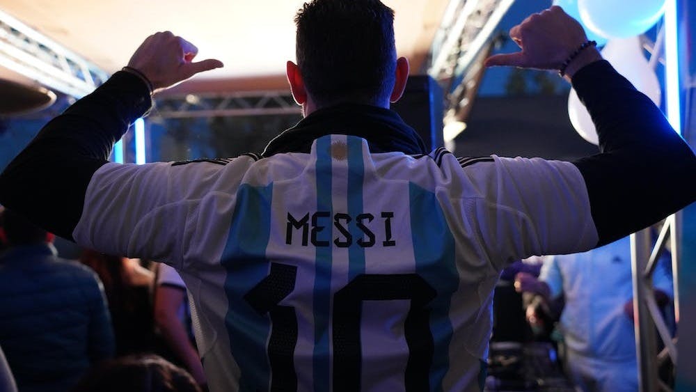 a person wearing a costume