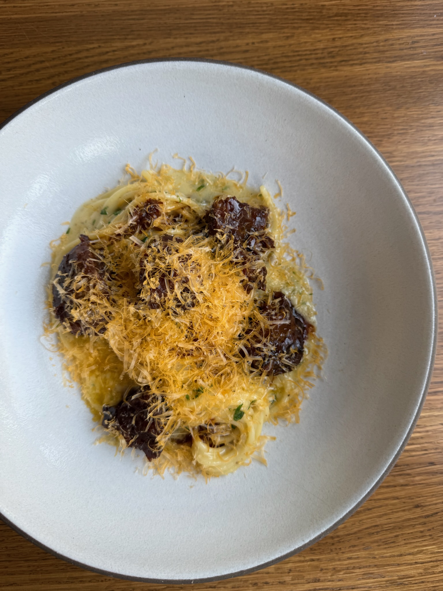 a bowl of food on a plate