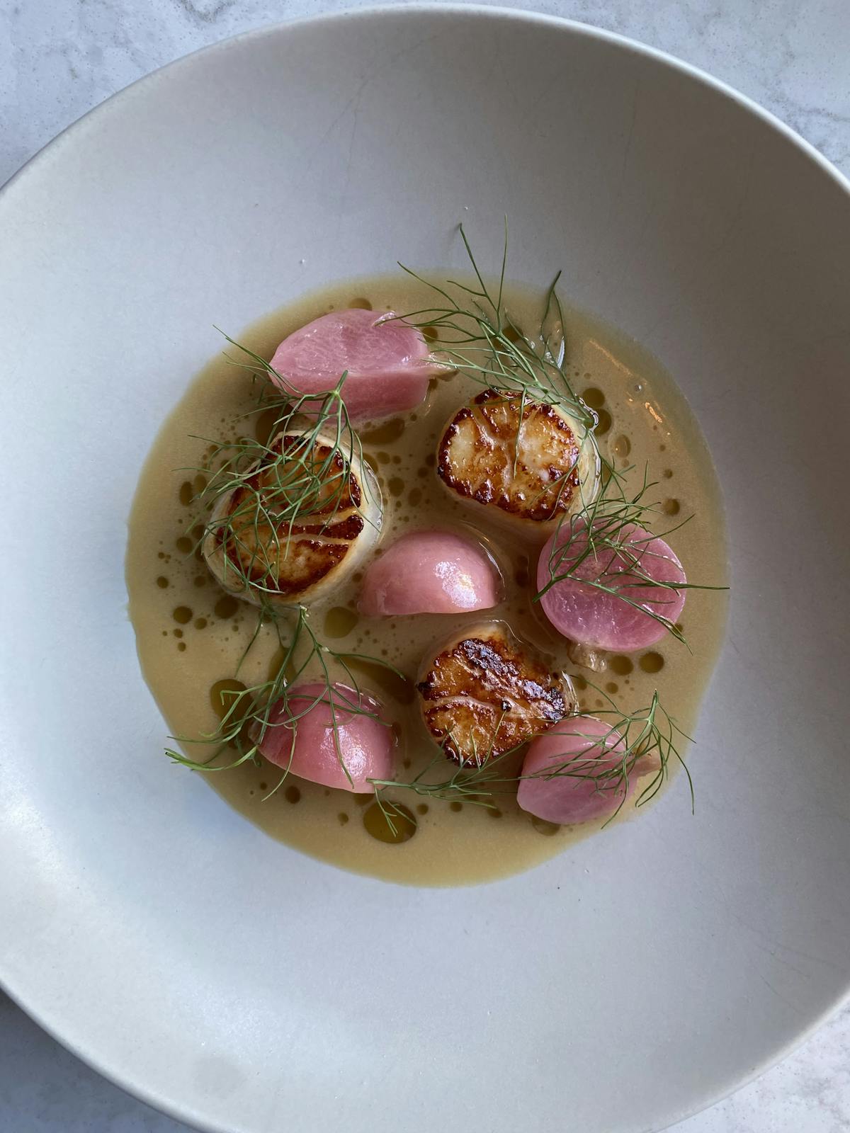 a bowl of food on a plate