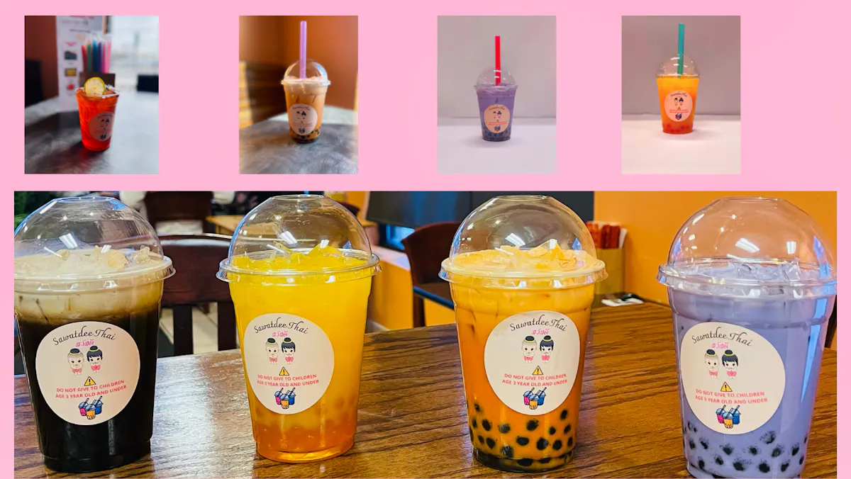 a glass of orange juice next to a cup of coffee