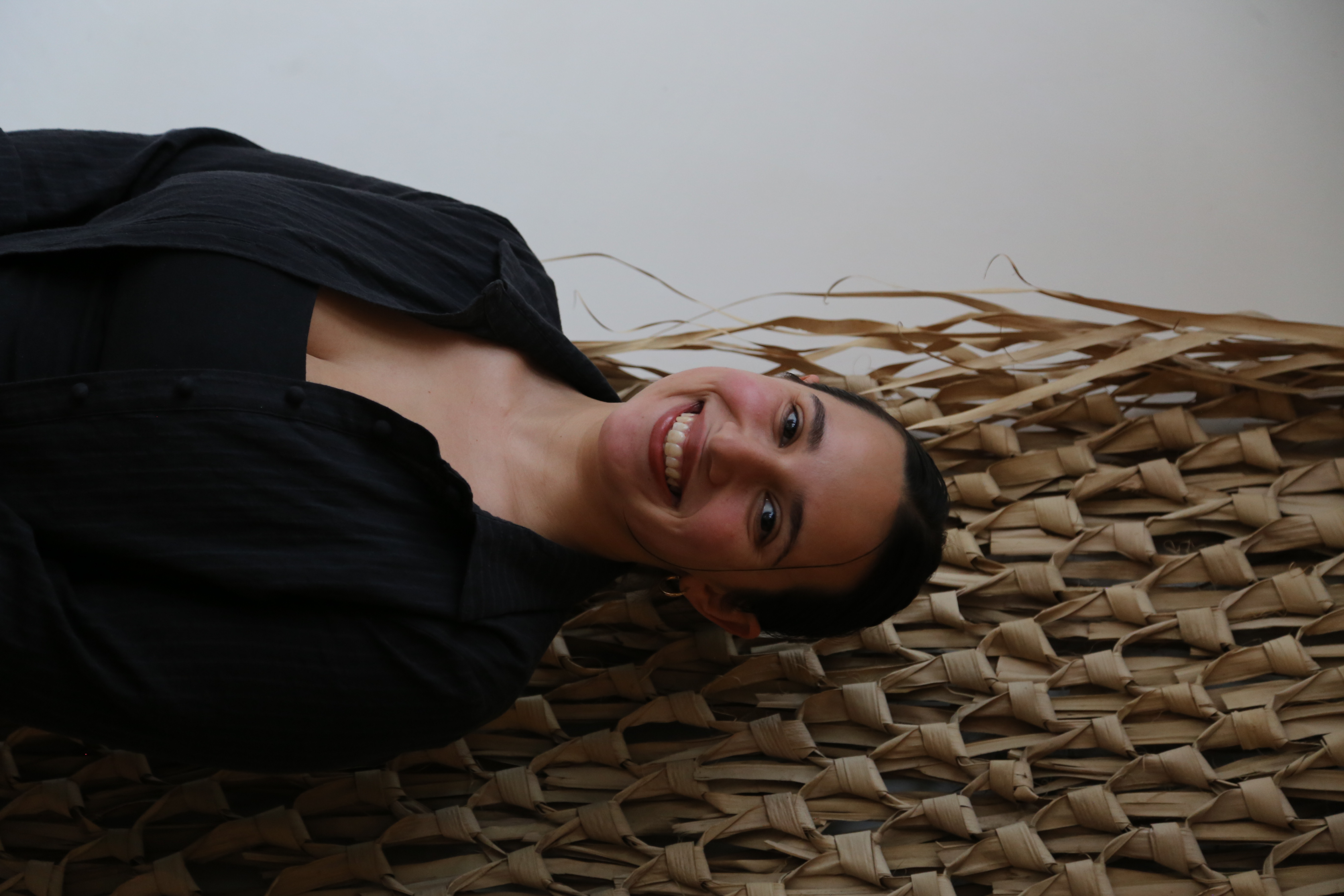 a woman smiling for the camera