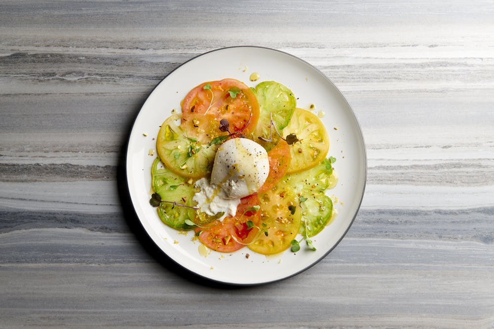a plate of food