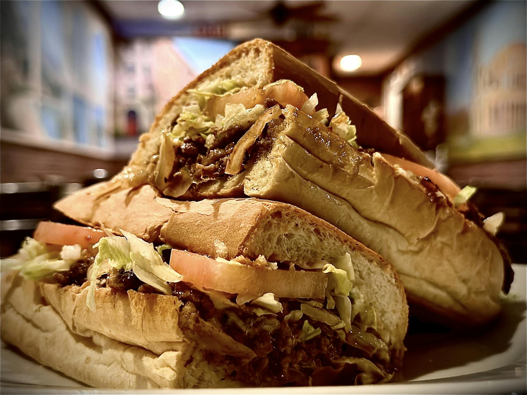 Philly Cheese Steak with Grilled Onions