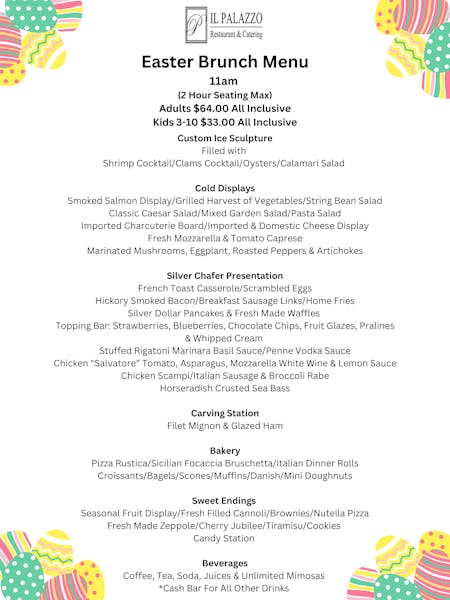 easter-brunch-11am-il-palazzo-italian-restaurant-catering-in