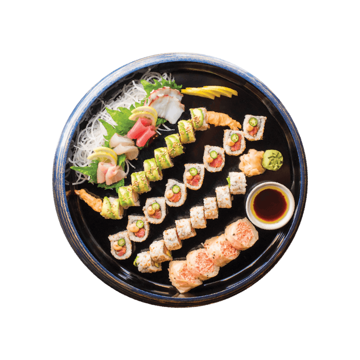 a bowl of food