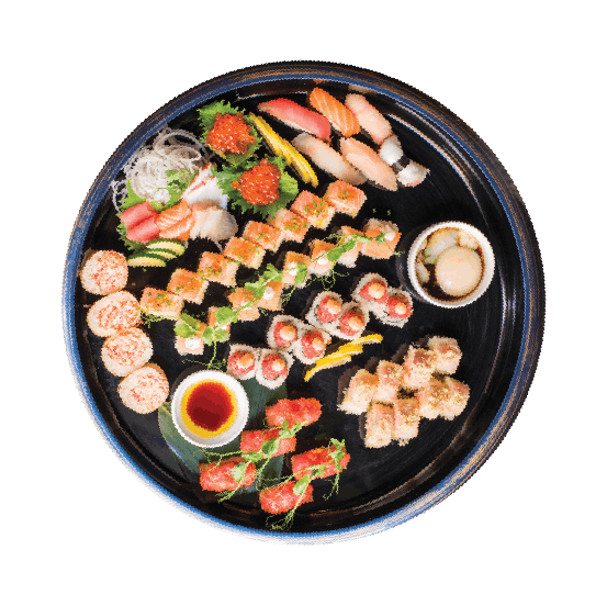 a bowl of food on a plate