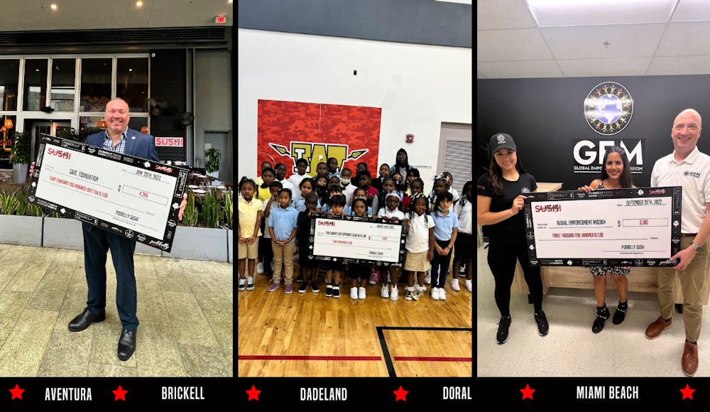 a group of people in a room