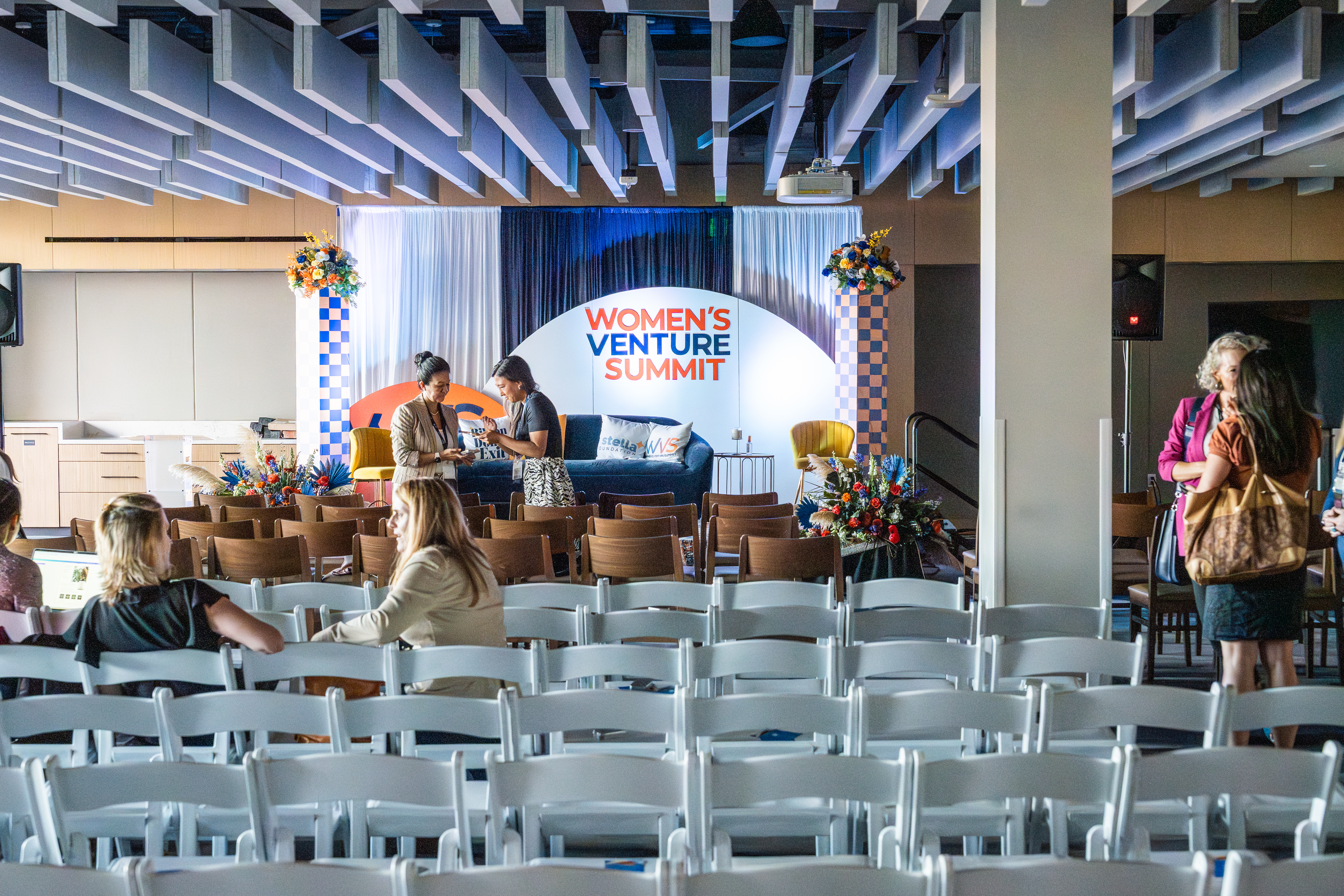 Business meeting at Joya Kitchen conference space in La Jolla with healthy catering.