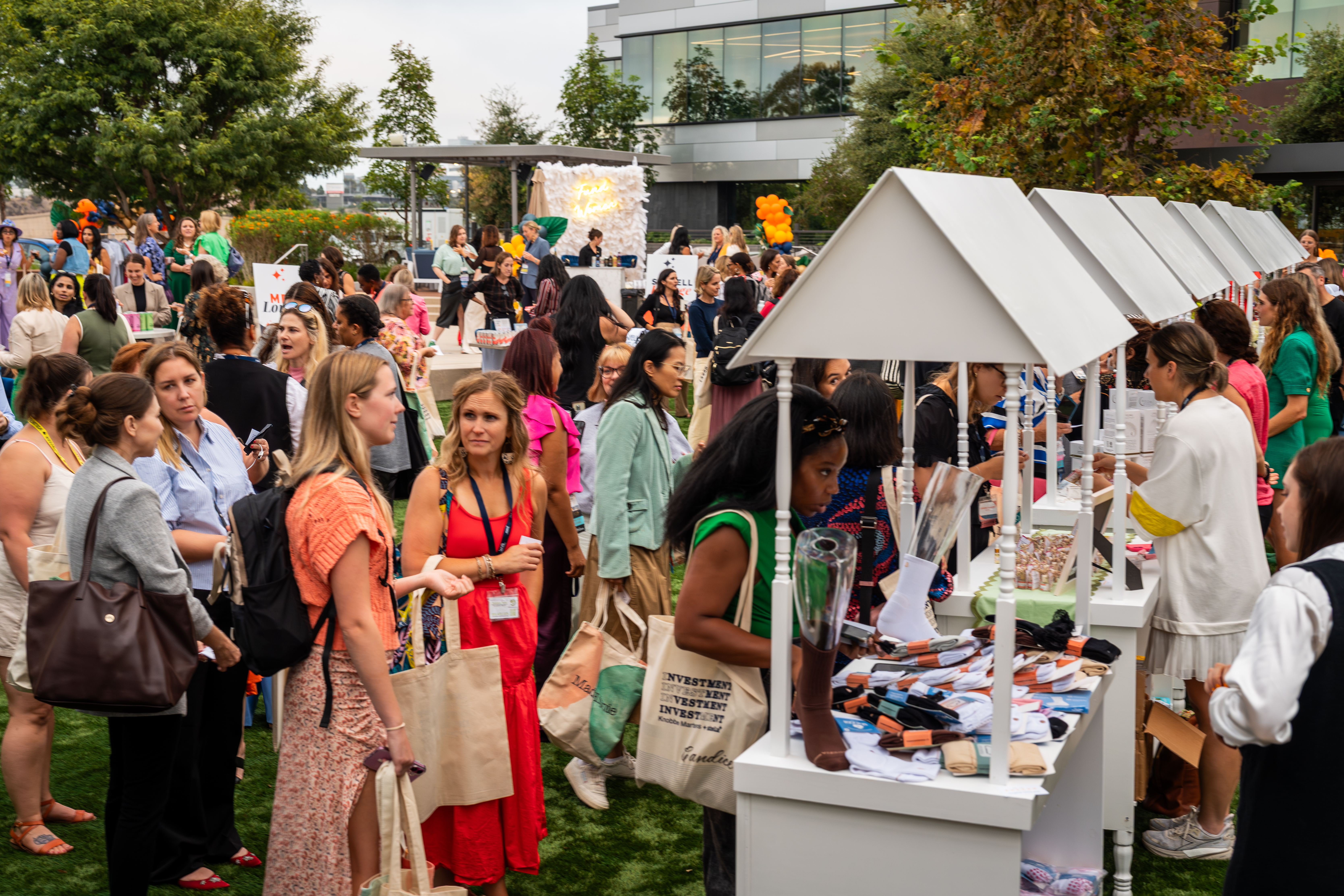 Holiday party venue in San Diego — guests enjoying healthy dinner options at Joya Kitchen La Jolla.