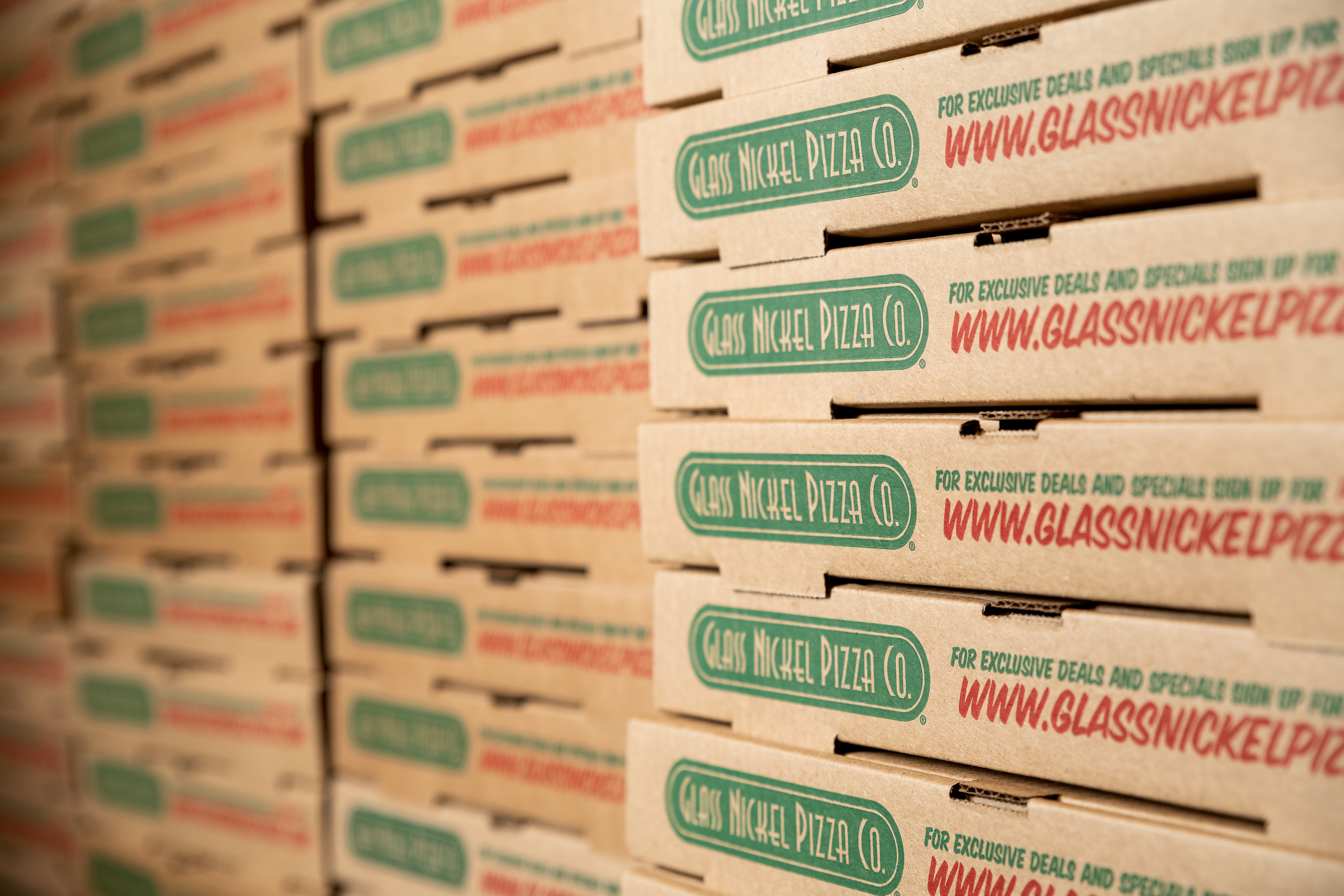 pizza boxes