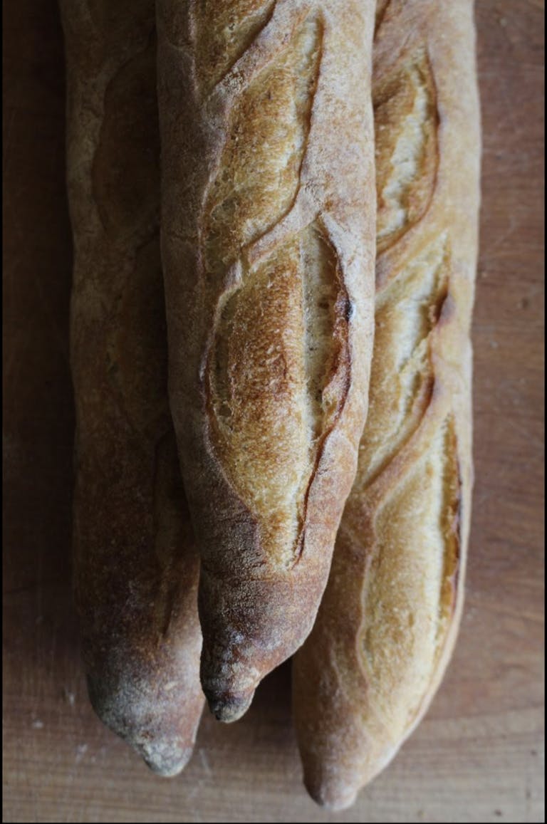 a close up of food