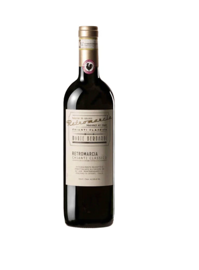a bottle of wine