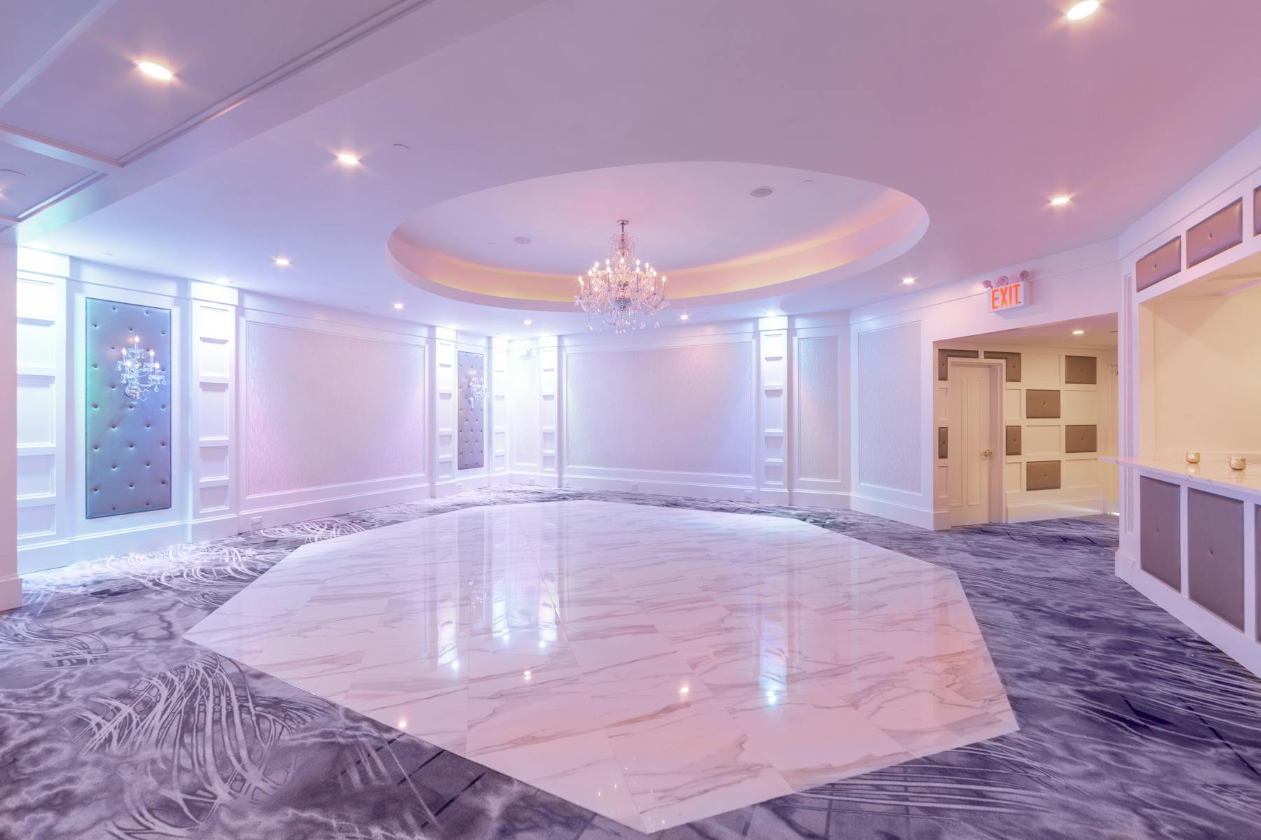 a large room