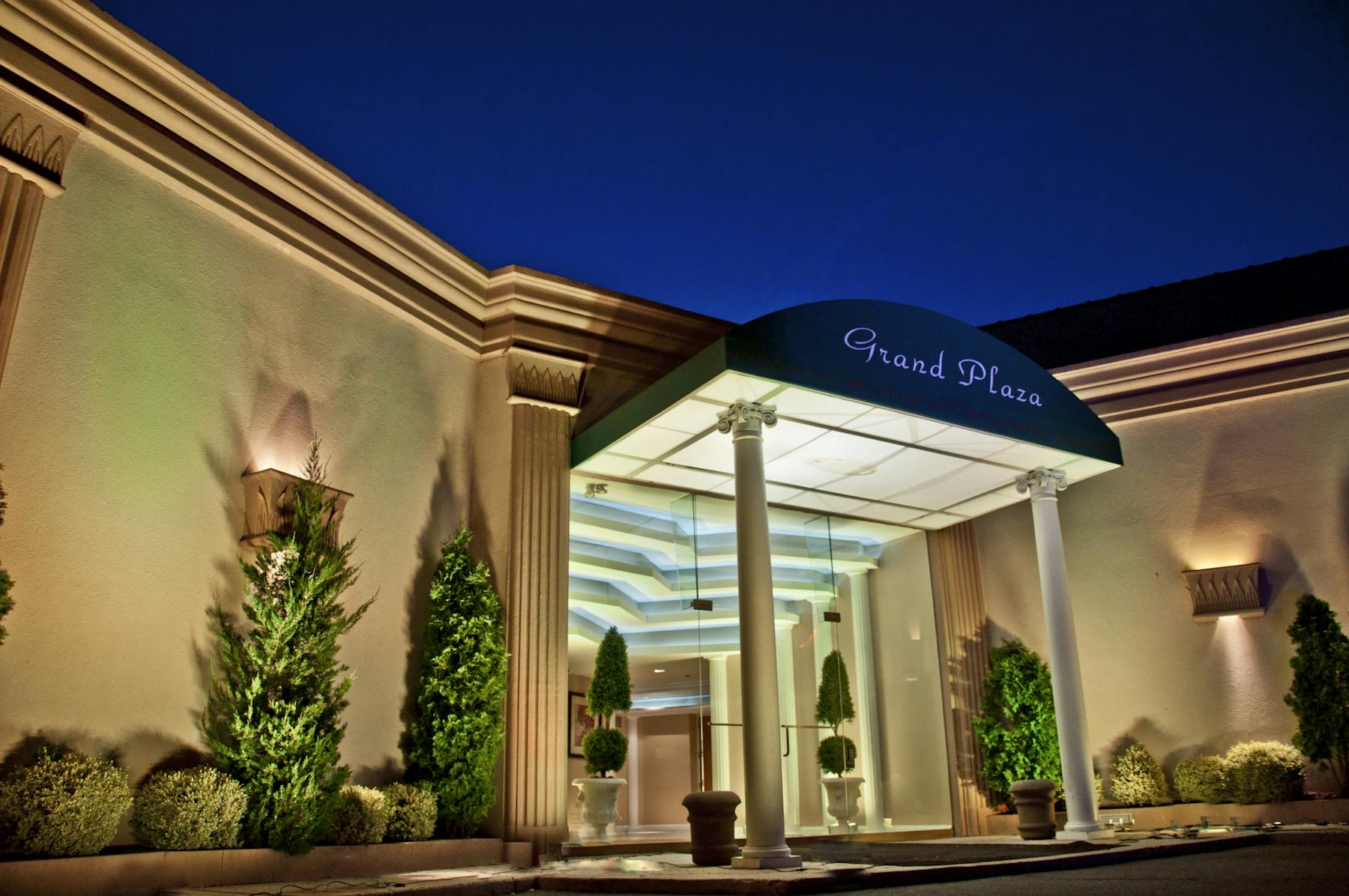 Entrance of a building