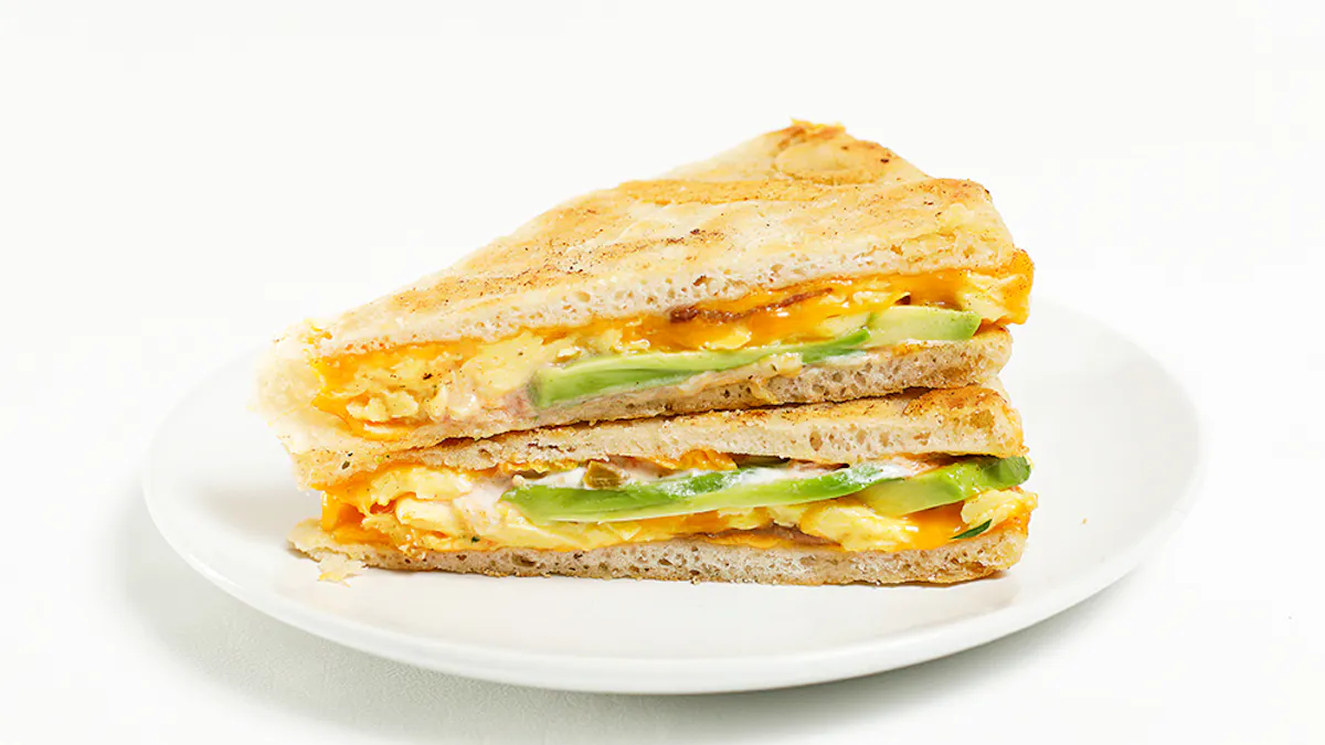 a sandwich on a plate