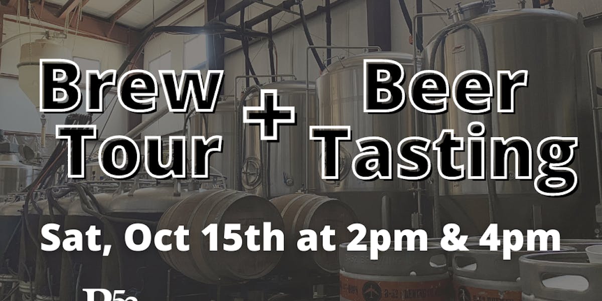 October Brew Tours + Beer Tasting - Sat, Oct 15th | B52 Brewing Company ...