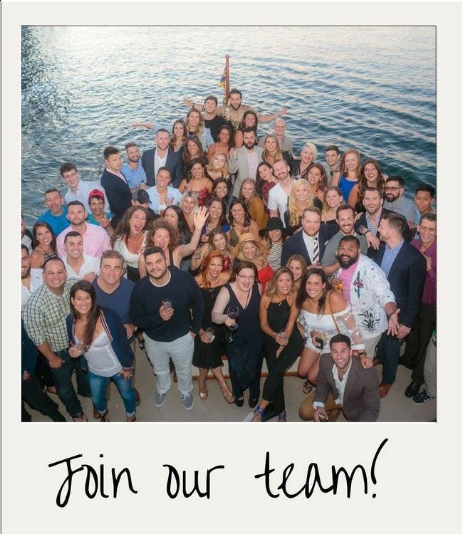 a group of people posing for a photo