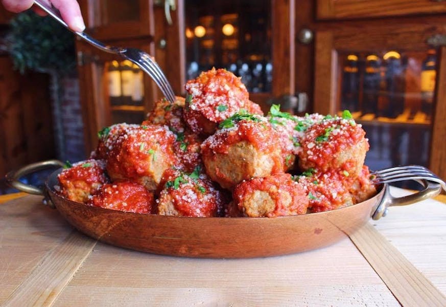 Meatballs Capo Italian Restaurant & Supper Club in Boston, MA