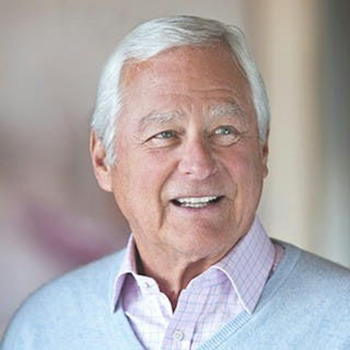 a man smiling for the camera