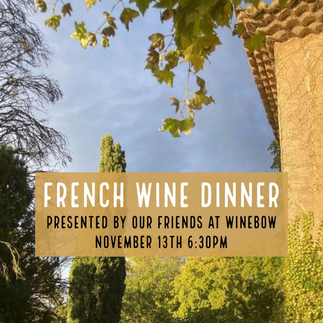 French Wine Dinner The Anchorage Restaurant
