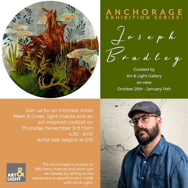 Meet The Artist Joseph Bradley The Anchorage Restaurant
