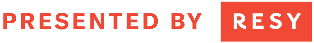 a black background with red letters