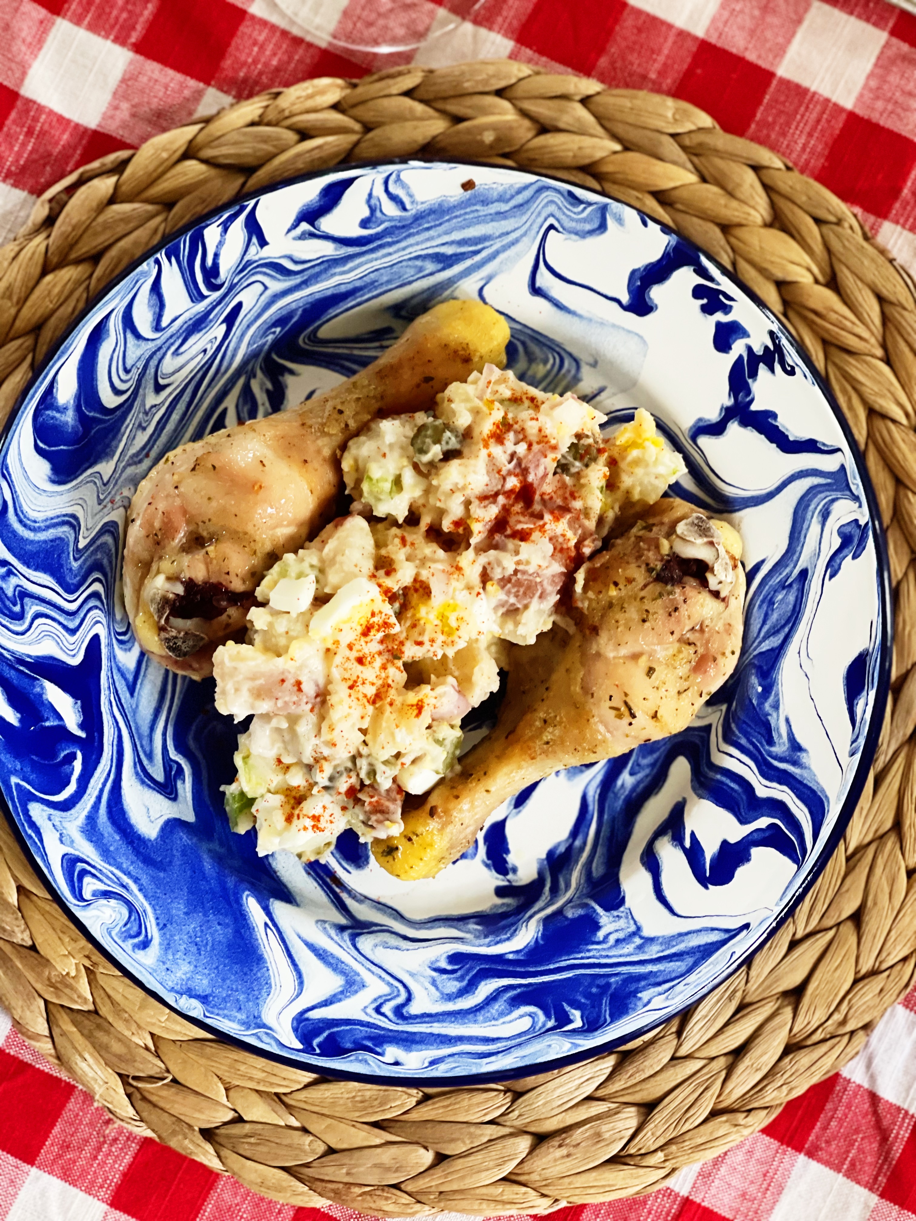 dairy free, gluten free potato salad