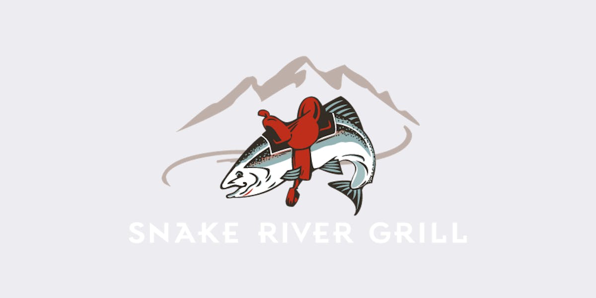 Snake River Grill restaurant logo - View nutrition facts, calories, and macros for menu items at 84 E Broadway Jackson, WY 83001