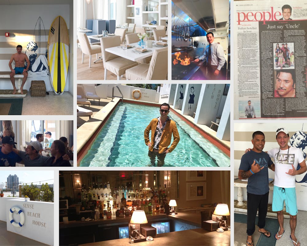 Kala Alexander, Joey Dedio, Ciro Campagnoli posing for a photo