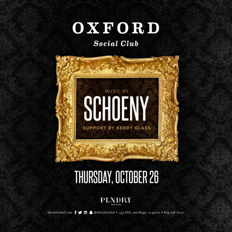 Oxford Social Club Schoeny