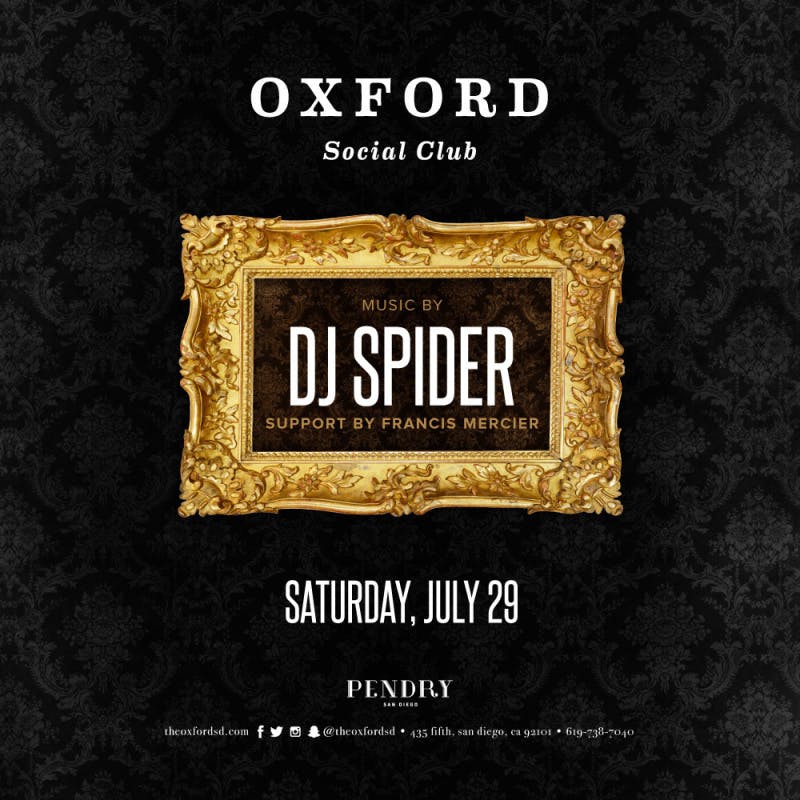 Oxford San Diego DJ Spider