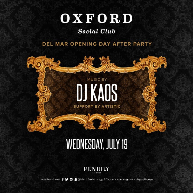 DJ Kaos Club Oxford Social
