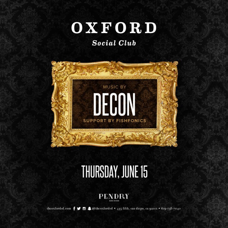 Oxford Social Club Decon
